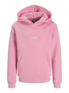 JACK & JONES Junior Толстовка с капюшоном JJESOHO SWEAT HOOD JNR, призматический розовый цвет