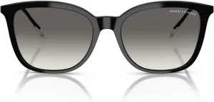 Солнцезащитные очки Armani Exchange A|X AX4151S, глянцевый черный/серый градиент, 55 мм, Shiny Black/Grey Gradient
