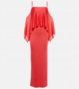 Платье с боковыми разрезами Tom Ford, Rosebloom