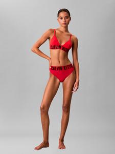 Плавки бикини Calvin Klein Swimwear Intense Power, ярко-красный