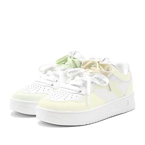 ANTA Свободные, нескользящие, износостойкие, низкие, унисекс, кроссовки для скейтбординга, желто-зеленые, непарные