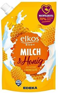 Сменный блок жидкого мыла Milch&Honig 750мл Elkos