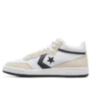 Кроссовки fastbreak pro leather & suede 'white black beige' Converse, белый