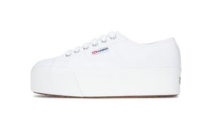 Кеды женские низкие белые Superga