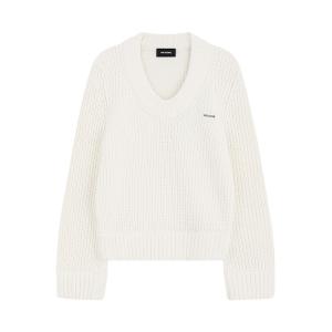 Джемпер крупной вязки WE11DONE, слоновая кость