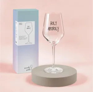 Бокал для вина с песком и содовой с надписью Святой Апероли Ritzenhoff