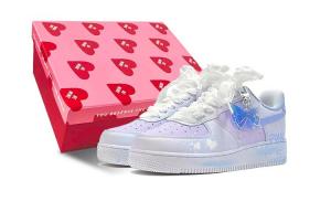 Женские кроссовки для скейтбординга Nike Air Force 1 Low, розовый