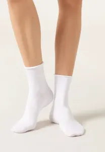 Mit umschlag socks Calzedonia, White
