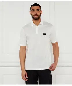 Футболка поло Regular fit Armani Exchange, бежевый