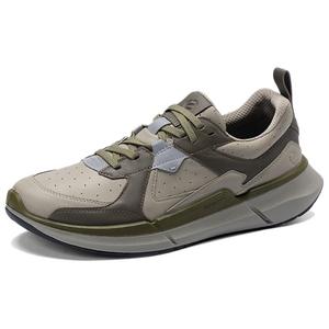 Ecco Низкие повседневные туфли мужские, армейский зеленый