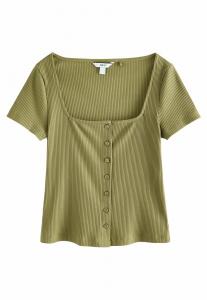 Кардиган Next SHORT SLEEVE THROUGH, Khaki Green/Green