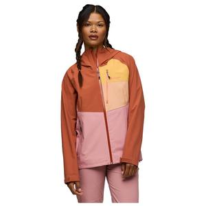Куртка для похода Impermeo 3l с капюшоном, цвет выцветший кирпичный и розовый - xs Cotopaxi