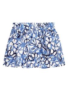 Carter's Юбка бело-голубого цвета