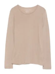 Джемпер с длинными рукавами и круглым вырезом Majestic Filatures, нейтральный