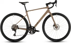 Гоночный велосипед Cube nuroad race (2026) - gravelbike - cappuccino´n´black