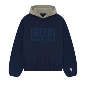 Худи Fear of God Essentials Grizzlies Hoodie 'Navy', синий