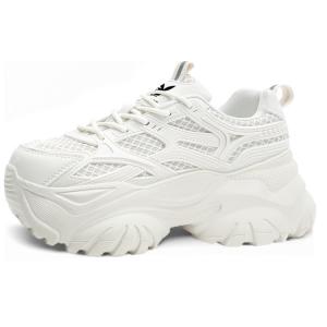 Низкие массивные кроссовки женские Playboy, White