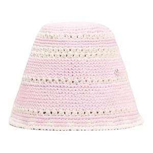 Lululemon Хлопковая пряжа Женская разноцветная панама, PNKO/LTIV Soft Gauze Pink/Light Ivory White