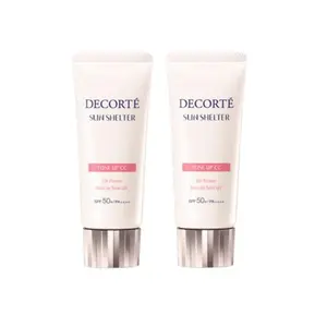 DECORTE Daike мульти-осветляющий крем-солнцезащитный лосьон праймер увлажняющий осветляющий маскирующий SPF50+/PA++++ 35g