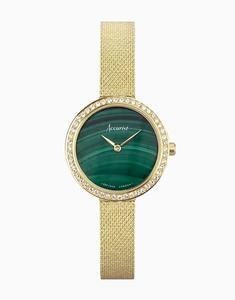 Ювелирные женские часы зеленого цвета Accurist