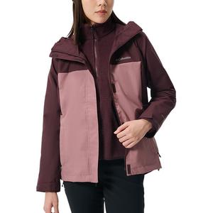 Columbia Женская водонепроницаемая ветровка ветронепроницаемая дышащая и теплая, 607