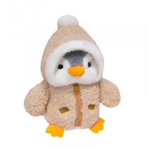 Плюшевая кукла Transform Into Penguin Dolls высотой 25 см Bitter purchase, коричневый