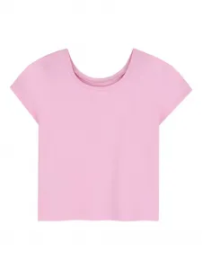 Декорированная футболка с принтом Billieblush, розовый