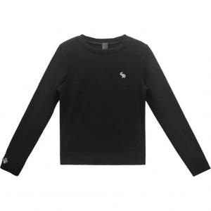 Chrome Hearts Обычная футболка женская черная