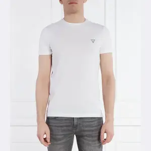 Облегающая футболка Caleb Hero Guess, белый