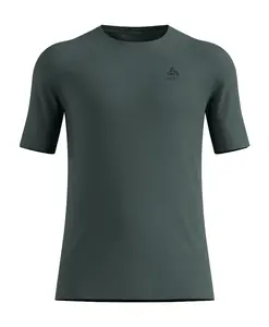 Футболка-Базовый слой из натуральной мериносовой шерсти 200. Odlo, зеленый