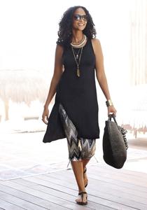 Платье Beach Time Longtop, черный