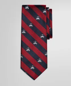 Галстук BB#4 Guard Stripe GF Jacquard Rep Tie