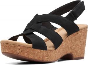 Женские пляжные сандалии Clarks Giselle, черный