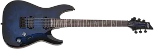 SCHECTER OMEN ELITE-6 2021 ПРОЗРАЧНО-СИНИЙ ВЗРЫВ