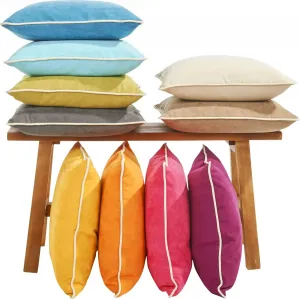 Done. декоративная подушка "Радость", одноцветная, молния, чехол без наполнителя, 1 шт 65х65 см, серо-коричневый