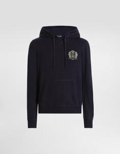 Джемпер из гладкого кашемира Dolce & Gabbana, синий