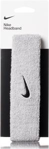 Повязка на голову Nike Swoosh BN2091, True Gray Heather/Black