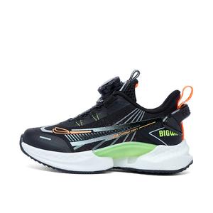 Низкие детские кроссовки для бега BIG WASP, черный/красный/оранжевый