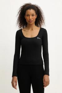 Лонгслив FABIA с длинным рукавом Guess, черный