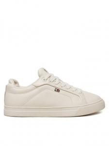 Кроссовки Icon Court Sneaker Flag FW0FW08327 Tommy Hilfiger, экрю