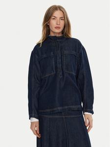 Блуза свободного кроя Munthe, синий