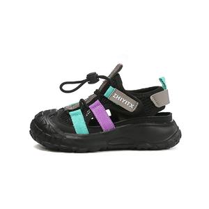 Детские сандалии Anti Kick Low Top для детей от 3 до 7 лет TONYBEAR, черный