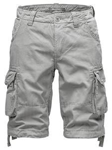 Тканевые шорты Amaci&Sons, светло-серый