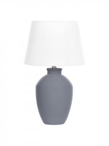 Настольные лампы ARCOS серо-белого цвета - (Ш) 33 x (В) 55 x (Д) 33 см