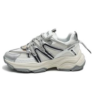 Кроссовки мужские толстые низкие Meiretu, серый