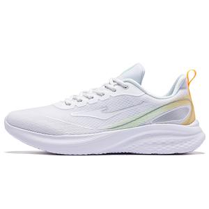 Erke Легкие амортизирующие низкие кроссовки мужские, белые, свеже-зеленые