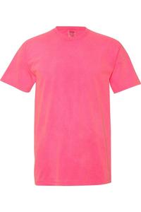 Футболка Comfort Colors, окрашенная в готовом виде, плотная, неоново-розовый