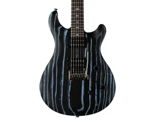 PRS SE Swamp Ash с пескоструйной обработкой CE 24 ограниченной серии - сине-пескоструйный