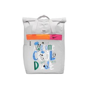 Nike Фурзановый вяз Идо тканевый рюкзак стандартный унисекс светло-серебристый, Cool Dog in Cool Tone