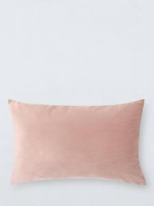 Прямоугольная бархатная подушка John Lewis ANYDAY, Plaster